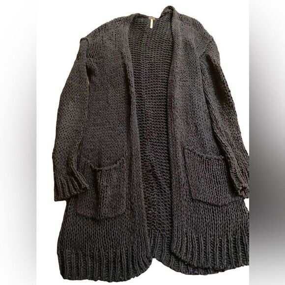 FREE people sweater open front - Picture 1 of 3